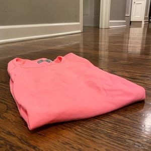 Athleta S Strech Short Sleeve Shirt Roched